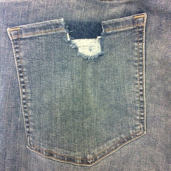 Lane Bryant Womens Plus Size 22 Jeans Skinny Floral Embroidered Distressed 47x30 - Picture 12 of 12